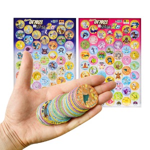 1000 포켓몬스터 팝딱지 2탄 포켓몬딱지 피카츄 카드
