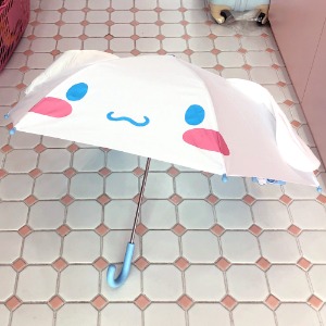 19000 산리오 시나모롤 페이스 입체 수동 장우산 어린이 유아 초등학생 우산