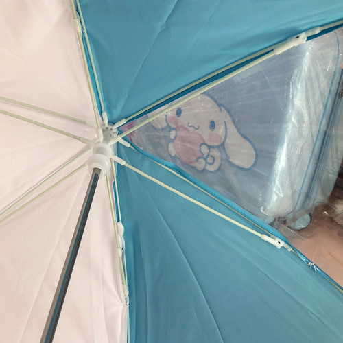 19000 산리오 시나모롤 페이스 입체 수동 장우산 어린이 유아 초등학생 우산